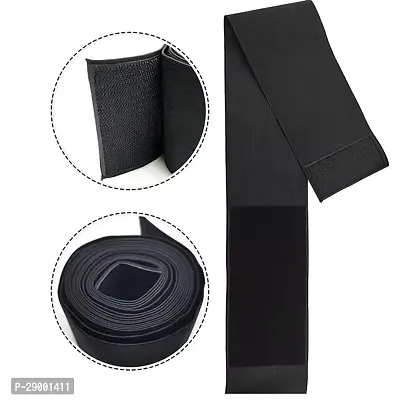 Black Elastic Weight Loss Belly Belt-thumb3