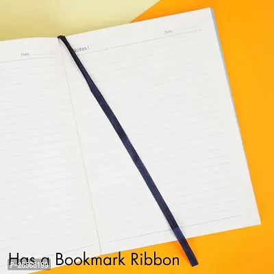 Diamond A5 notebook with memorandum  Bookmark ribbon-thumb3