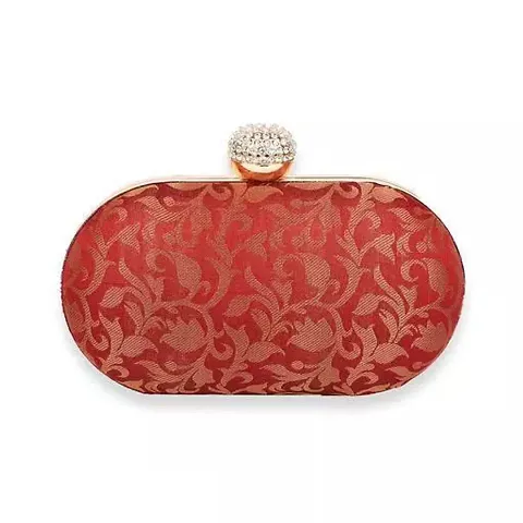 Stylish Canvas Embroidered Clutches For Women