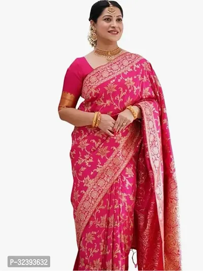 Stylish Art Silk Saree with Blouse piece for Women