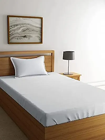 Solid and Stripped Cotton Single Bedsheets