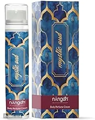 Ningen Mystic Oud Perfume Cream for women I floral fruity leathery and musky notes I Use it for neck underarms Shoulders hands Longer lasting fragrancesI Hydrating and non irritating formula I 50g-thumb0