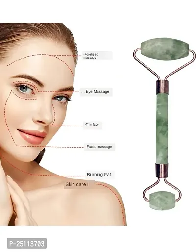 face roller face massager for tighten skin jade face roller for massage-thumb3