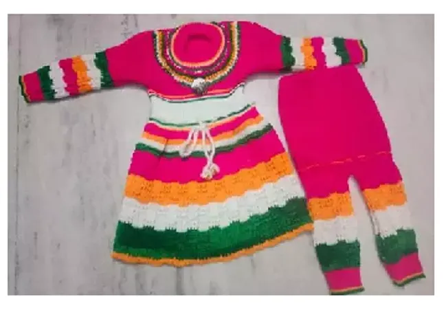 Woolen Winter Wear Dress For Kids