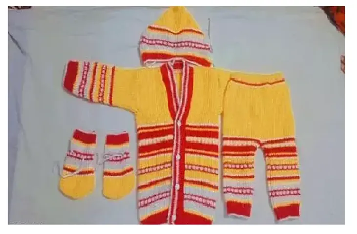 Woolen Winter Wear Dress For Kids