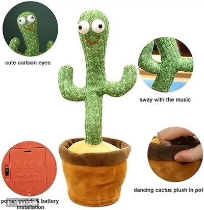 Dancing Singing Cactus Toy For Kids-thumb3