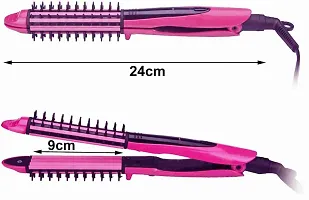 Professional 3 in 1 ndash; Hair Straightener, Hair Curler  Hair Crimper S9 Hair Styler-thumb1