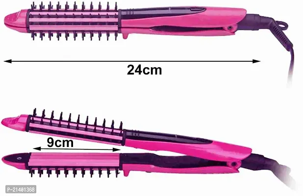 Professional 3 in 1 ndash; Hair Straightener, Hair Curler  Hair Crimper S9 Hair Styler-thumb2