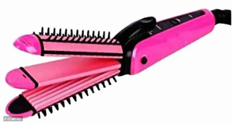 Modern Hair Styling Straighteners cum Hair Curler-thumb2