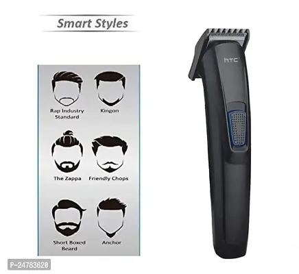 AT-522 Original Rechargeable Hair Trimmer Runtime: 45 Min for Men (Black)-thumb2