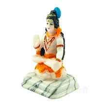 Small Size Decor Home car Gift murti Sculpture Statue Idol Poly Resin Plastic Home Office Diwali Puja Religious God Multicolor Pack of 1-thumb1