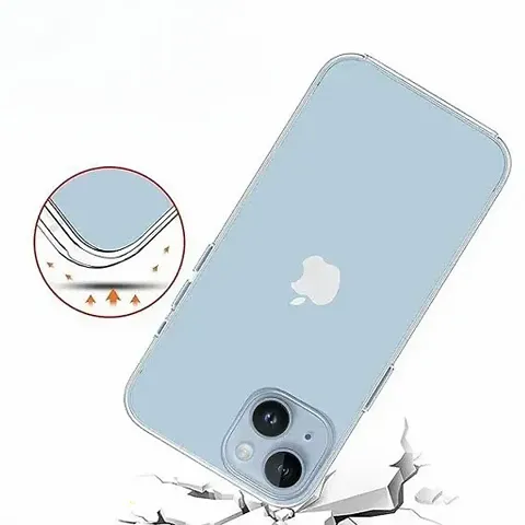 Stylish Transparent Shockproof Protective Phone Soft Silicone Slim Cover for iPhone 14