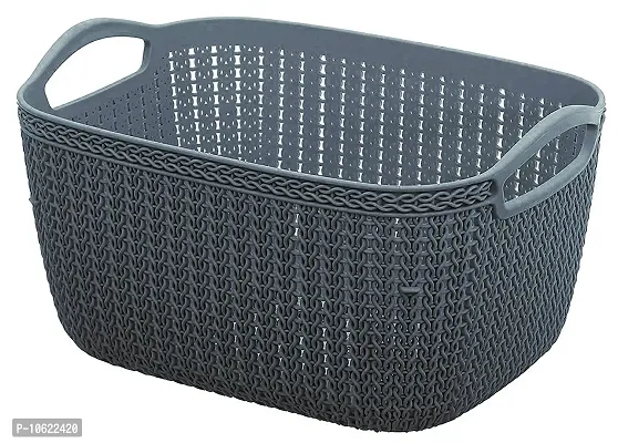 AEXONIZ TOYS Multipurpose Plastic Kitchen Basket,Fruits  Vegetable Basket for Kitchen(Multicolor,Pack Of 1)-thumb0