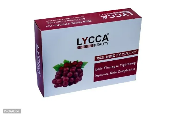 Lycca Red Wine Facial Kit Skin Firming  Tightening Improves SkinComplexi-thumb2