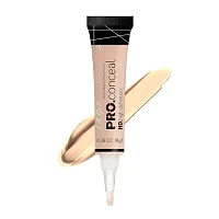 L.A.GIRL HD Pro Natural Full Coverage Concealer, Matte  Poreless Ultra Blendable Liquid Conceal - Nude, Lightweight, 8g Vegan  Cruelty-Free-thumb1