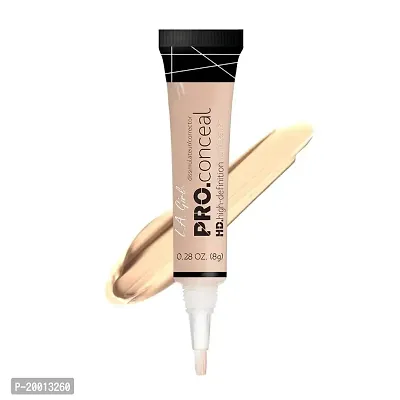 L.A.GIRL HD Pro Natural Full Coverage Concealer, Matte  Poreless Ultra Blendable Liquid Conceal - Nude, Lightweight, 8g Vegan  Cruelty-Free-thumb2
