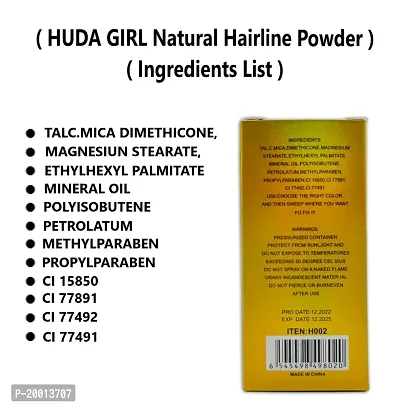 HUDA GIRL BEAUTY Hairline Shadow Powder Stick (Black)-thumb2
