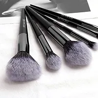 FOCALLURE Professional 6 Pieces Makeup Brushes - Blush, Highlighter, Smudge, Eyeshadow, Angled Blending Brush Set-thumb1