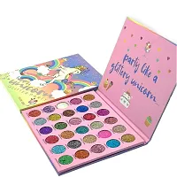 HUDA GIRL BEAUTY Professional Happy Unicorn Glittery Party 30 Eye Glitter Shades Eyeshadow Palette-thumb2