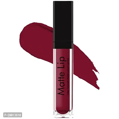 HUDACRUSH BEAUTY Ultra Smooth Matte Me Liquid Lipstick - Smooth Lip Color, Weightless Finish (Maroon)-thumb0