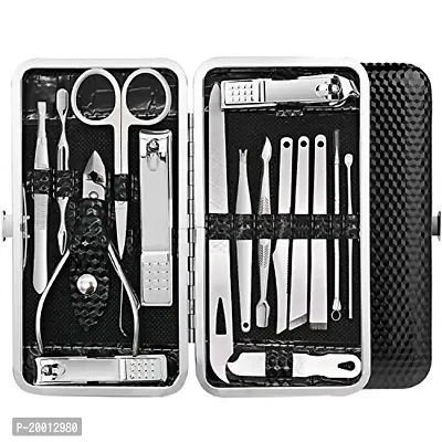 HUDANAILS BEAUTY Professional Manicure Pedicure Nail Cutter Kit Set for Women and Men - Hygiene Kit with Nail Clipper Set Included
