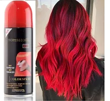 4 pcsProfessional 1 Day Temporary Red Hair Color Spray with Botox, Collagen and Argan Oil.-thumb1