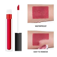 SH.HUDA Professional Beauty Liquid Lipsticks Combo Set for Women - 12Pcs Matte Finish, Long lasting, Waterproof Lipstick-thumb3