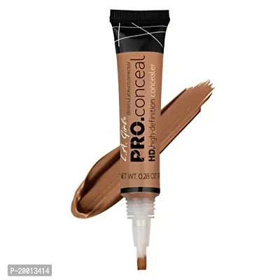 L.A.GIRL HD Pro Natural Finish Full Coverage Concealer, Matte  Poreless Ultra Blendable Liquid Conceal - Toast, 8 gm Vegan  Cruelty-Free-thumb0