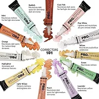 L.A GIRL Light Weight PRO HD Conceal with Full Coverage, Matte  Poreless Ultra Blendable Concealers - Green Corrector + Orange Corrector-thumb3
