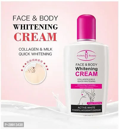 HUDACRUSH BEAUTY Aichun Original Face and Body Brightening Cream with Active Collagen and Milk-thumb2