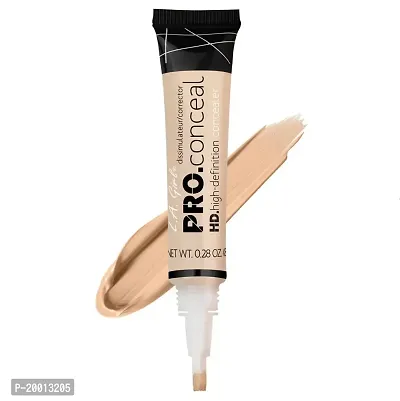 L.A.GIRL HD Pro Natural Full Coverage Concealer, Matte  Poreless Ultra Blendable Liquid Concealer For Crack Free Face Makeup- Fawn, Longwearing, 8g Vegan  Cruelty-Free-thumb5