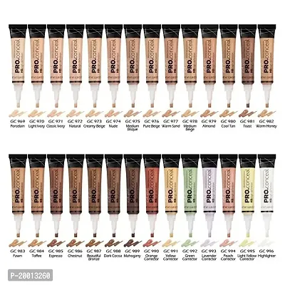 L.A.GIRL HD Pro Natural Full Coverage Concealer, Matte  Poreless Ultra Blendable Liquid Conceal - Nude, Lightweight, 8g Vegan  Cruelty-Free-thumb5