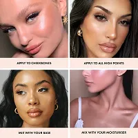 IGOODCO iconic illuminator liquid highlighter for face glow | makeup highlighter | face highlighter | body Highlighter | highlighter for face makeup | Original+Blossom+Glow+Shine | PACK OF 4-thumb3