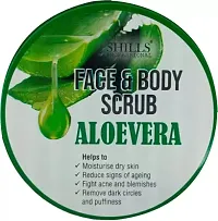 Aloevera Scrub: Your Ultimate Solution for Acne, Ageing, and Dark Circles (400ml)-thumb3