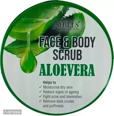 Aloevera Scrub: Your Ultimate Solution for Acne, Ageing, and Dark Circles (400ml)-thumb4