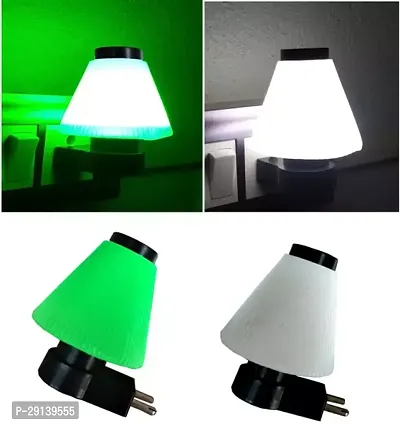 Umbrella Shape Multi-Function Multi Colour Night Lamp Pack of 2