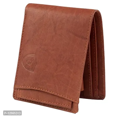 Kevivreg; Genuine Leather Wallet for Men / Men's Wallets (Brown)-thumb0