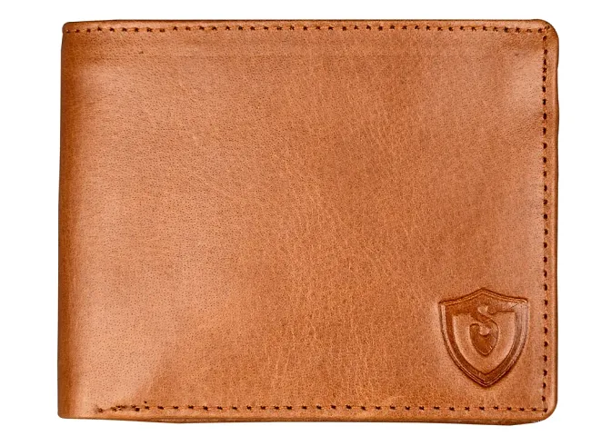 Stylish Leather Solid Wallet For Men