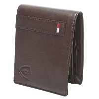 Kevivreg; Genuine Leather Wallet for Men (GW117-A) (Brown)-thumb2