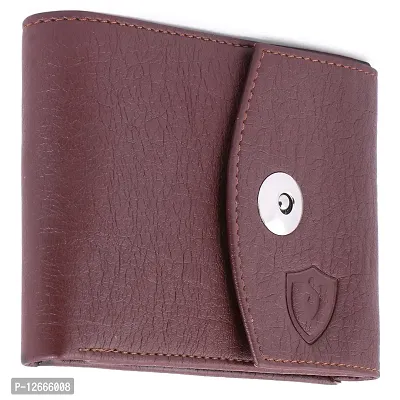 Keviv? Artifical Leather Wallet for Men/Men's Wallet (Brown)-thumb3