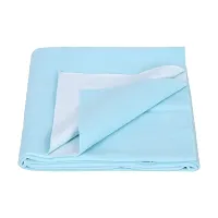 Keviv? Baby Bed Protector / Reusable mat with Ultra absorbance / Crib Sheet / Dry Sheet / Baby Bed Protector-thumb1