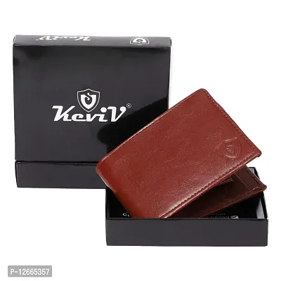 Keviv Leather Wallet for Men - (Tan) - GW109-thumb5