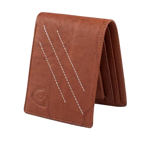 Stylish Leather Solid Wallet For Men