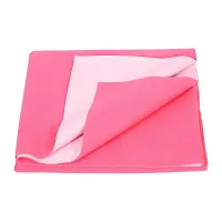 Keviv? Baby Bed Protector / Reusable mat with Ultra absorbance / Crib Sheet / Dry Sheet / New Born Baby Sheet-thumb1