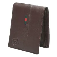 Keviv? Genuine Leather Wallet for Men (GW118-A) (Brown)-thumb4