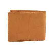 Keviv? Genuine Leather Wallet for Men- Men's Wallet (Tan)-thumb4