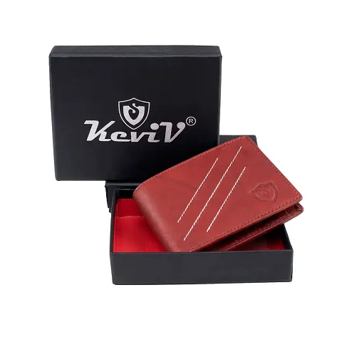 Stylish Leather Solid Wallet For Men