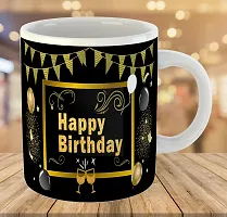 Printed Happy Birthday Ceramic Coffee Mug  Coffe Cup  Birhday Gifts  Best Gift  Happy Birthday For Wife For Husband For Girls For Boys  For Kids-thumb2