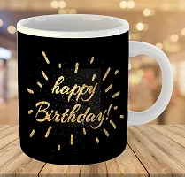 Printed Happy Birthday Ceramic Coffee Mug  Coffe Cup  Birhday Gifts  Best Gift  Happy Birthday For Wife For Husband For Girls For Boys  For Kids-thumb2