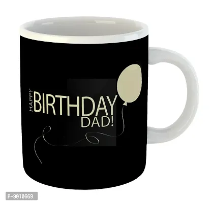 Printed Happy Birthday DADDY  Ceramic Coffee Mug  Coffe Cup  Birhday Gifts  Best Gift  Happy Birthday For Wife For Husband For Girls For Boys  For Kids